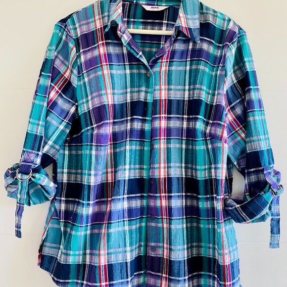 Casual Plaid Shirt - Picture 1 of 4